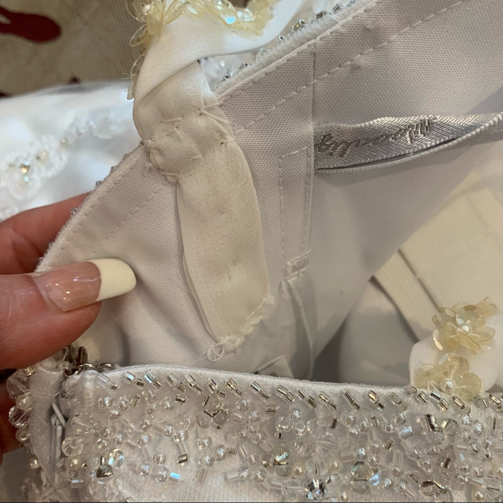 Moonlight Crystal Mermaid Wedding Dress Size 10 - Picture 15 of 16